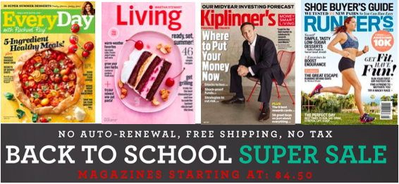 Magazine Sale