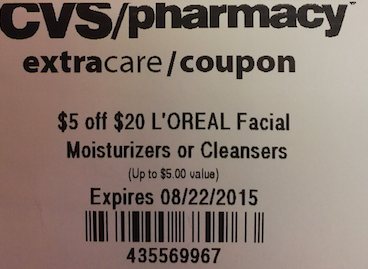 CVS L'Oreal Coupons