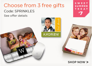 shutterfly free gift