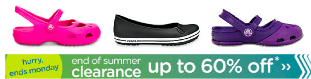 Crocs coupon codes