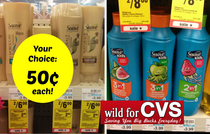 suave haircare deals