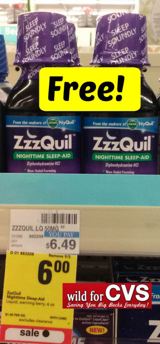 Free Zzzquil At CVS!