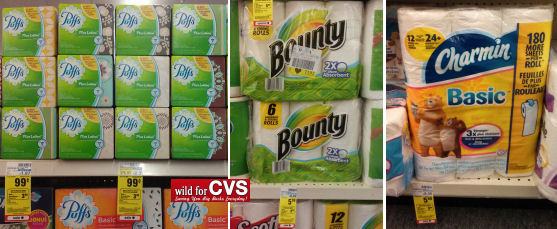 Nice Deals on Charmin, Bounty & Puffs