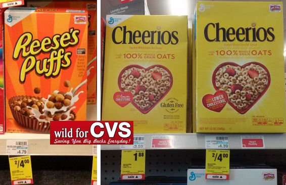 Reese's Puffs Just $1.30 & Cheerios As Low As $1.38!