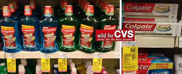 Colgate Rinse & Toothpastes 77¢ Each!