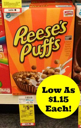 Reese's Puffs coupons