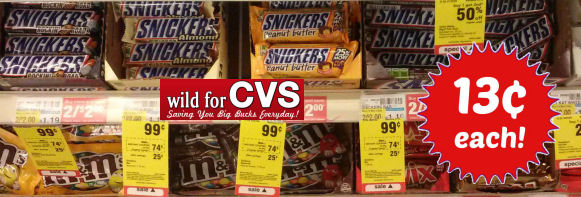 Snickers Singles Bars As Low As 13¢ Each!