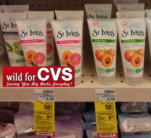 St. Ives Facial Scrubs Just $1.79 Each!