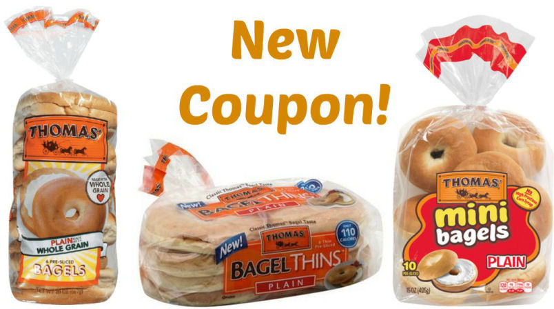 New Coupon for Thomas Bagels!