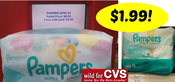 *HOT* Pampers Wipes Surprise Sale = Big Bags Just $1.99!