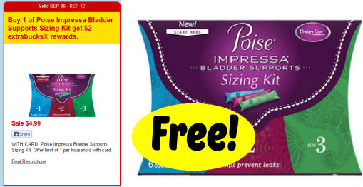 New Stack = Free Poise Impressa Sizing Kit!