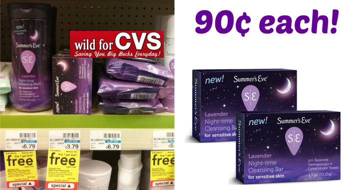 Summer's Eve Starting at 90¢ Each!