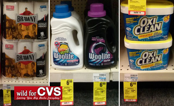 Household Items As Low As $2.48 - Brawny, Woolite & More!