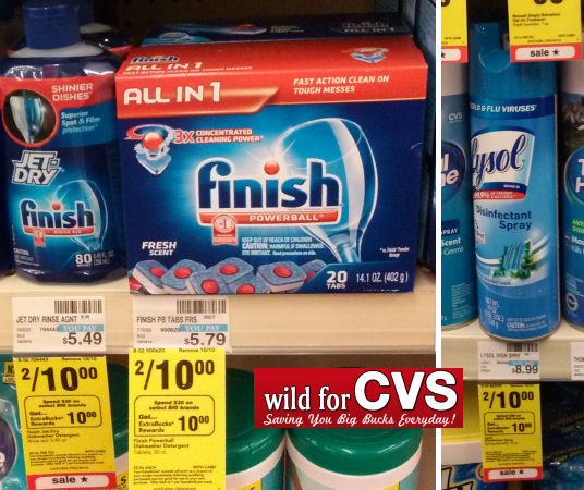 Finish & lysol deal