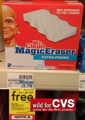 Mr. Clean Magic Erasers $1.40 Per Box