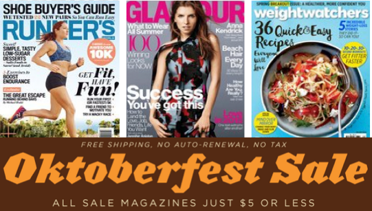 Oktoberfest Magazine sale