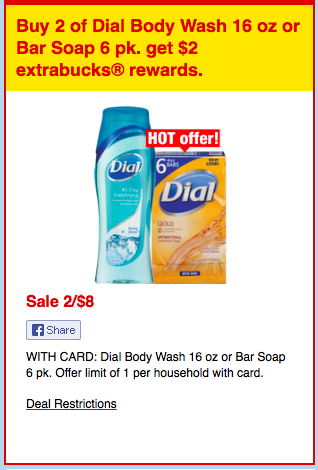 Dial Body Wash