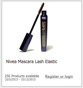 FREE Nivea Mascara