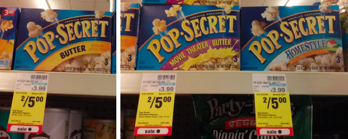 Pop Secret Coupons