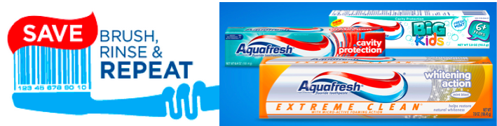 Aquafresh coupons