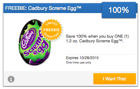 Cadbury Screme Egg Coupon