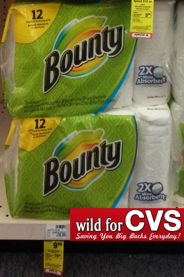 Bounty Paper Towels Just 51¢ Per Roll!