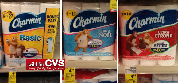 Bounty or Charmin Just $2.99 