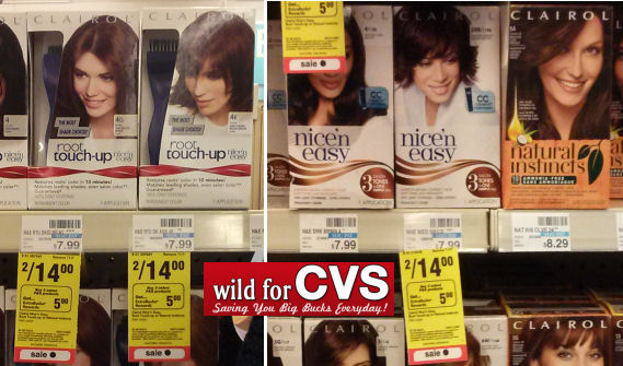 Clairol Just $3 per Box - Nice 'N Easy, Root-Touch Up or Natural Instincts!