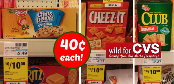 Keebler or Sunshine Cookies & Crackers Just 40¢ Each!