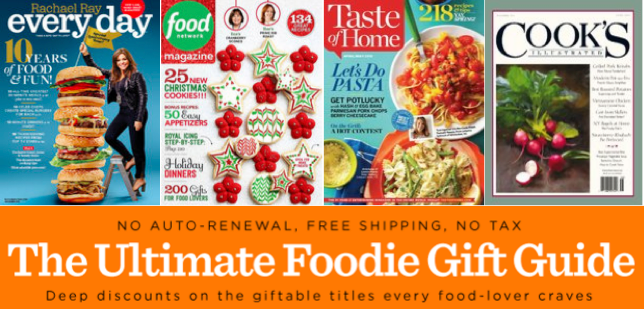 Foodie Magazine Deals