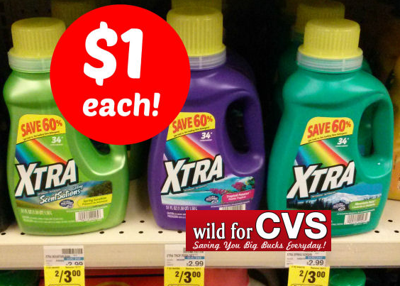 Xtra Laundry Detergent coupons