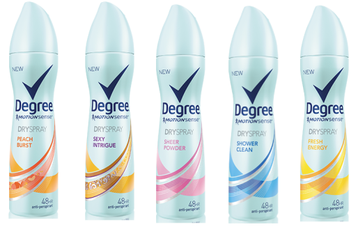 Degree Dry Spray coupons