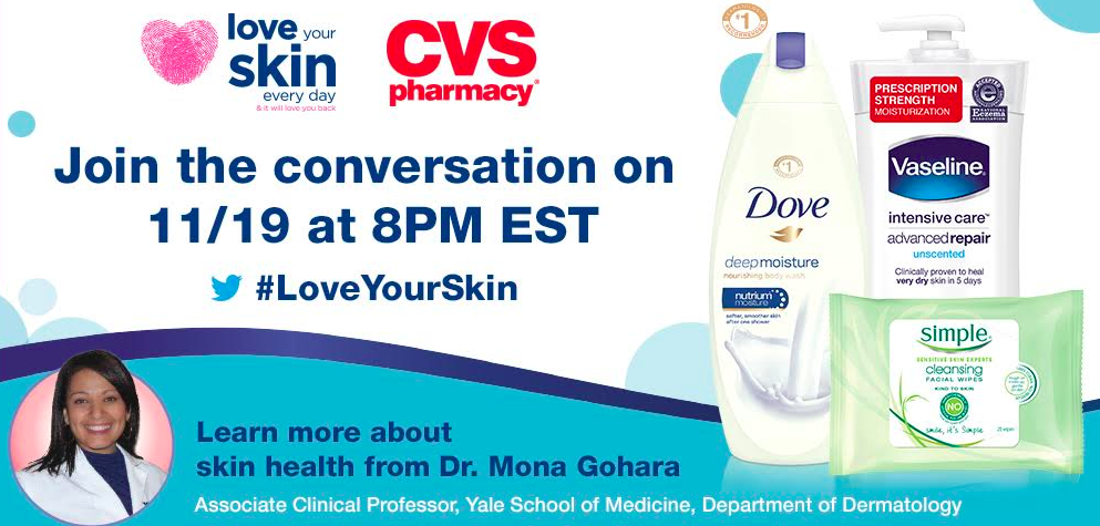 CVS Twitter Chat Love Your Skin