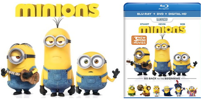 FREE Minions Blu-ray