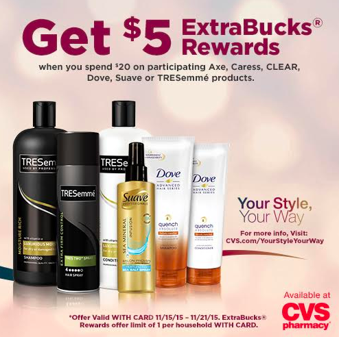 Save on Hair care at CVS