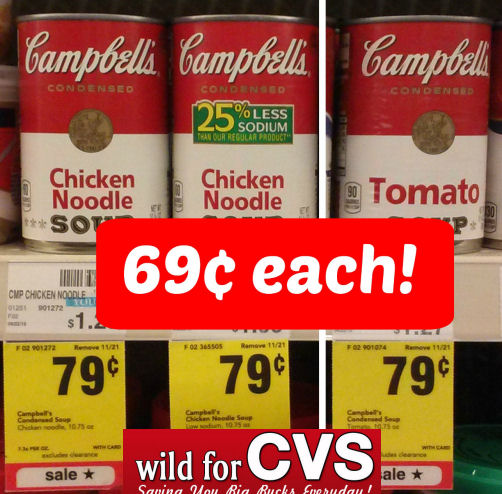 Campbell's Soup Just 69¢ Per Can!