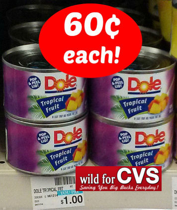 Dole Tropical Fruit Just 60¢ Each!