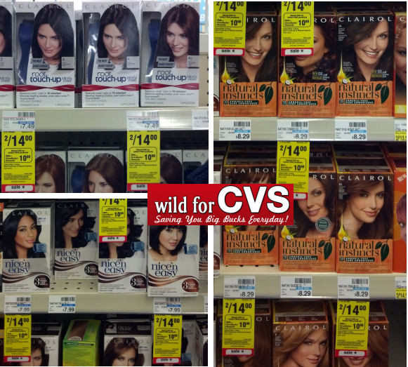 Clairol Hair Color $2.32 Each + Free Puffs!