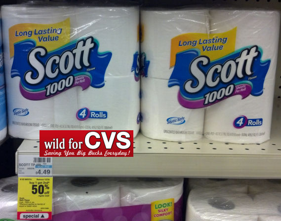 Scott 1000 Sheet Bath Tissue - 59¢ Per Roll!