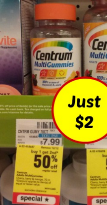 Centrum Coupons