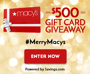 Macy's Giveaway