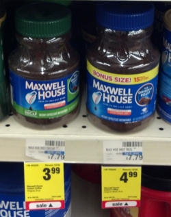 Maxwell House coupons