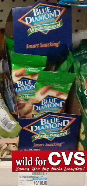 Blue Diamond Almonds As Low As Free!