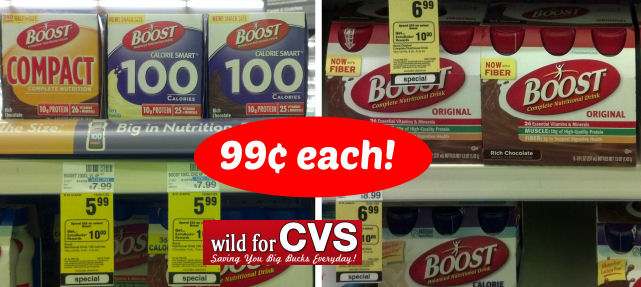 Boost Nutritional Drinks 99¢ Each!