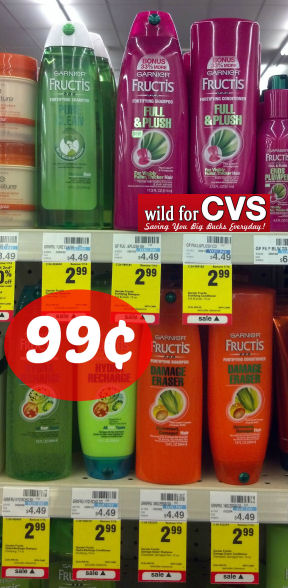 New $2 Garnier Fructis Coupon = 99¢ Shampoos!