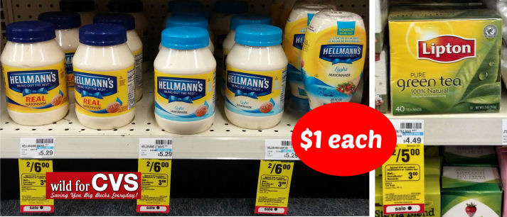 Hellmann's & Lipton Just $1 Each!