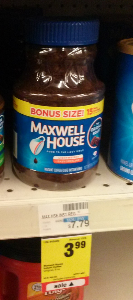 Maxwell House printable Coupons