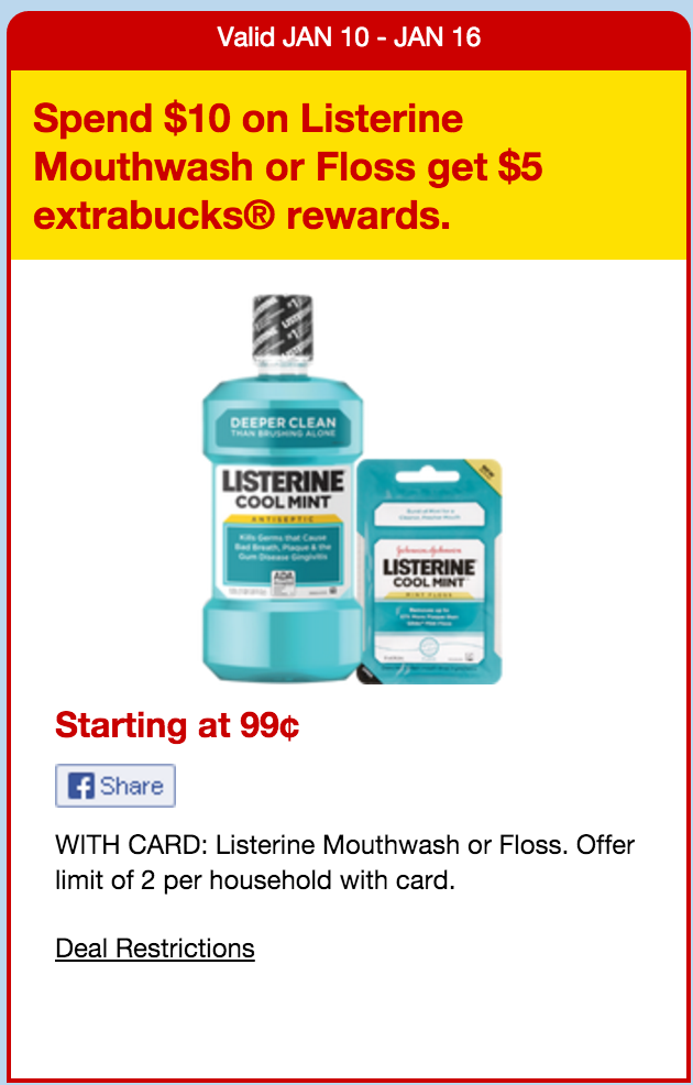 Listerine Coupons