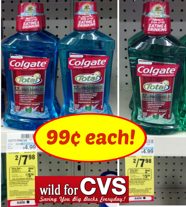 Colgate Rinse 99¢ Each!