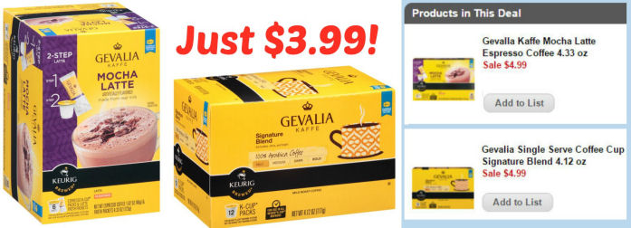 Gevalia K-Cups Just $3.99!